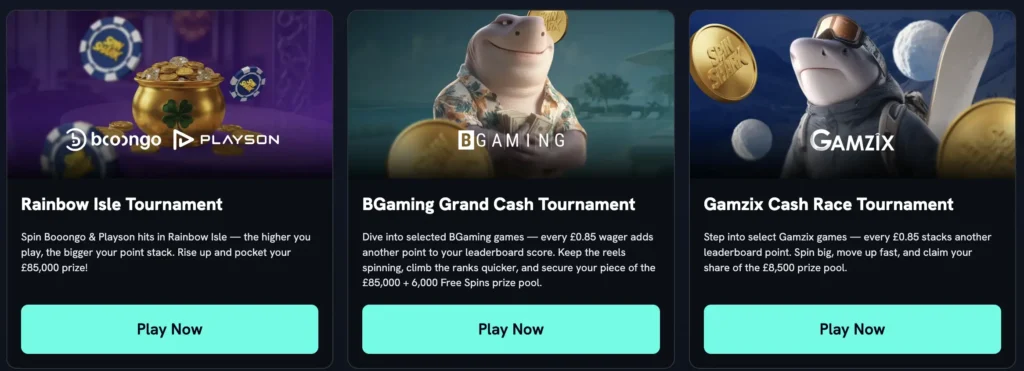 SpinShark Tournaments
