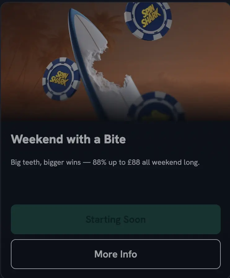 SpinShark Weekend With a Bite